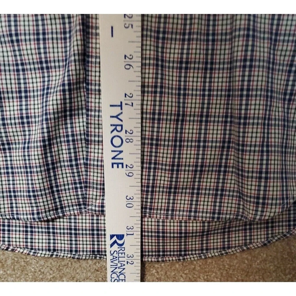 Polo Ralph Lauren Performance Mens Button Up Plaid Shirt Long Sleeve Small